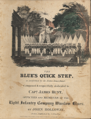 Book cover for The Blue's Quick Step