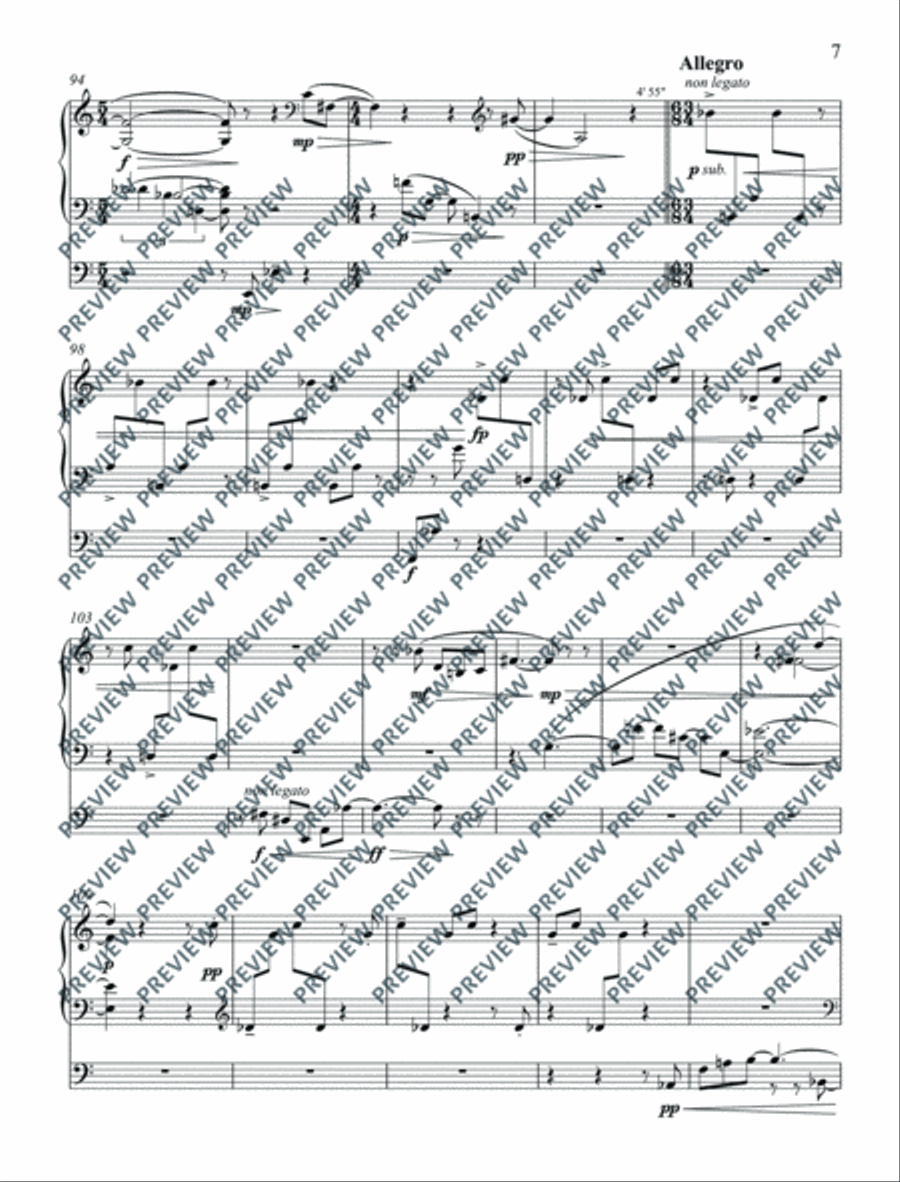 Sinfonia Organ scores gallery preview page 12