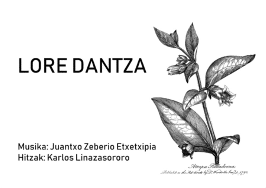 LOREDANTZA (Score) Full Orchestra scores gallery preview page 1