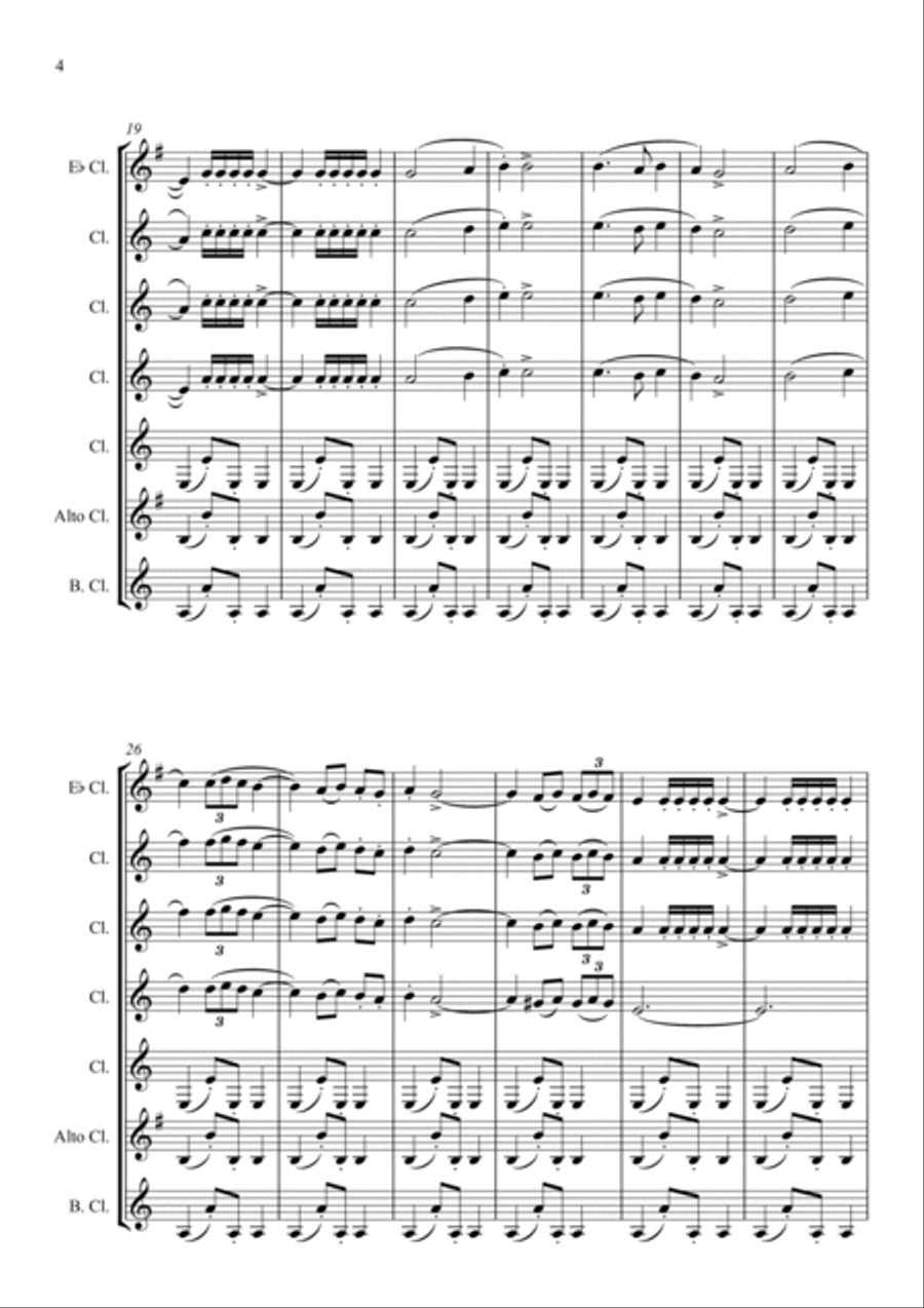 The Nutcracker - Arab Woodwind Ensemble scores gallery preview page 4