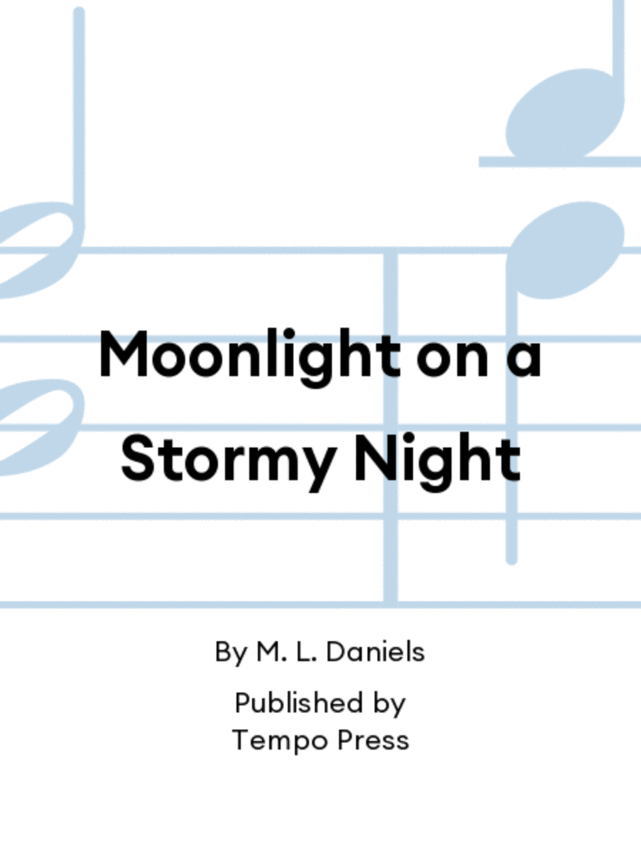 Moonlight on a Stormy Night Orchestra scores gallery preview page 1