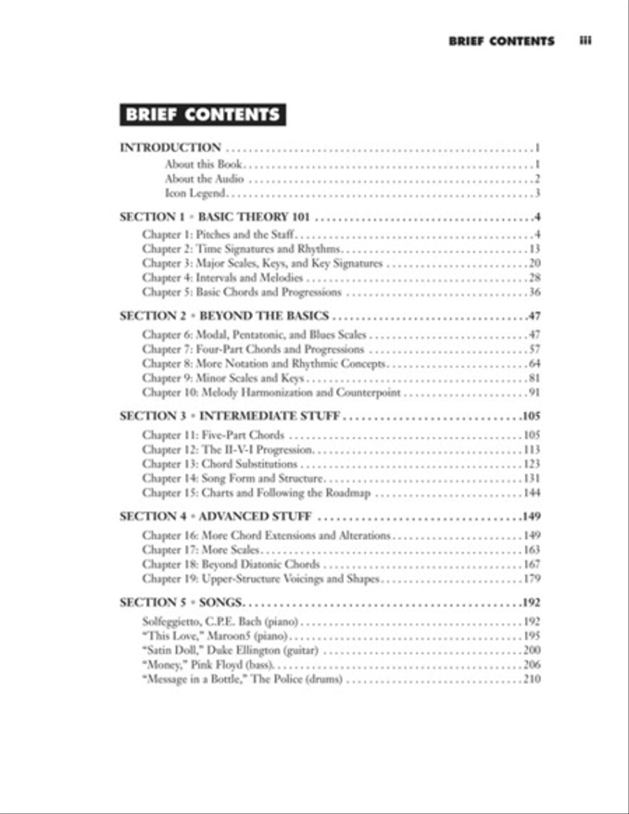 All About Music Theory Collection / Songbook scores gallery preview page 3