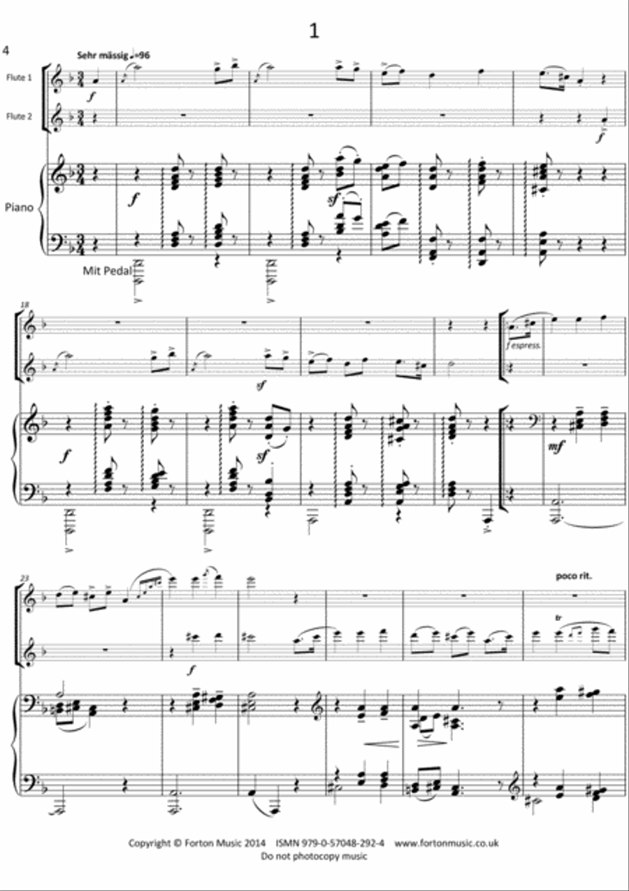 Swedish Dances Set of Parts scores gallery preview page 4