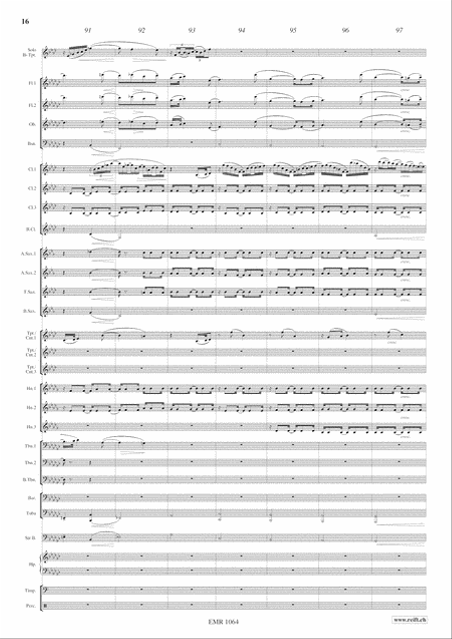 Concerto Concert Band scores gallery preview page 17