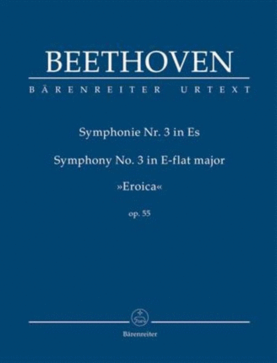 Symphony No 3 Op 55 E Flat Eroica Urtext Study Score