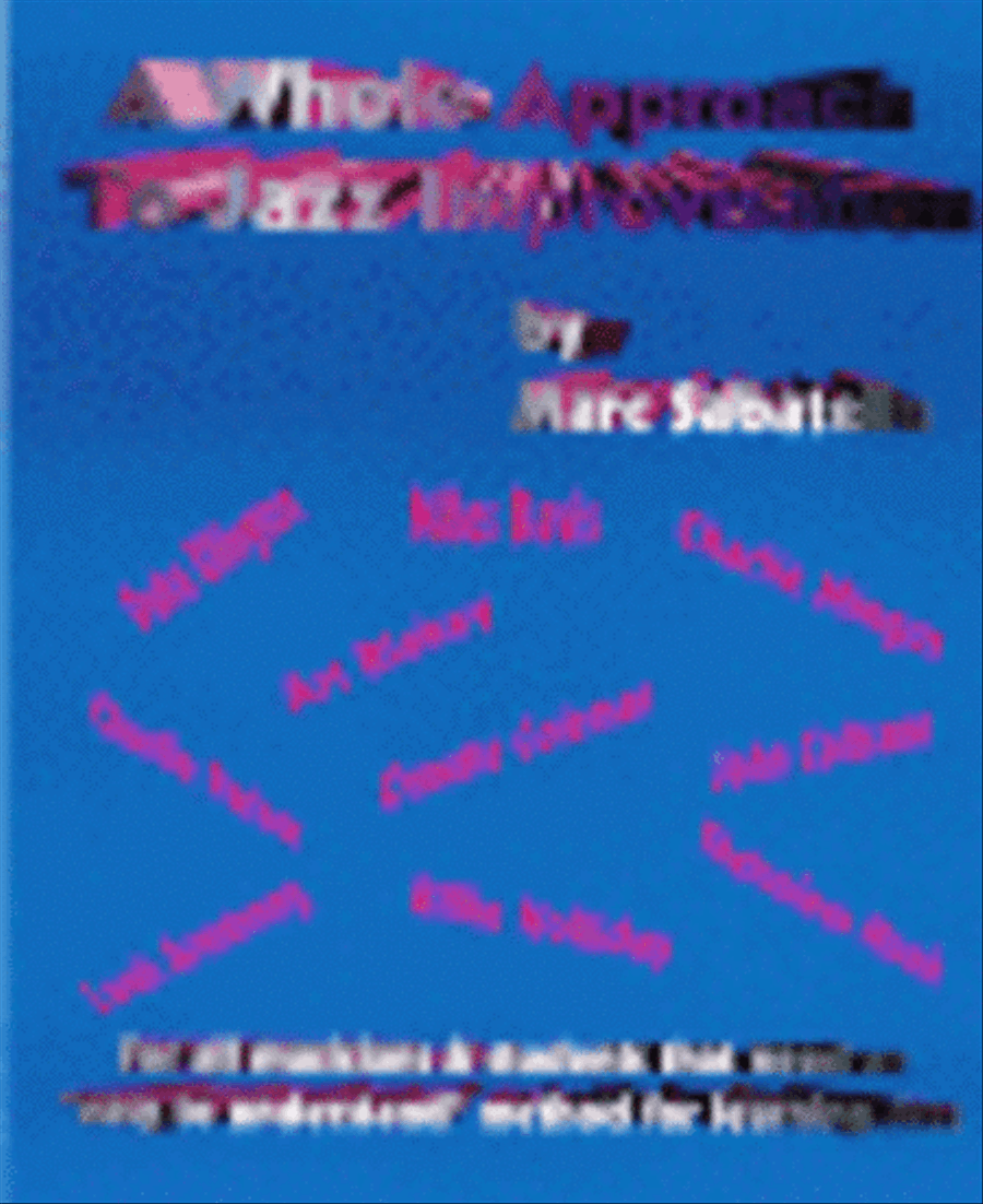 A Whole Approach to Jazz Collection / Songbook scores gallery preview page 1