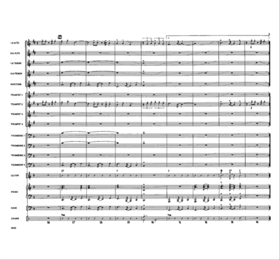 Calypso Bob Jazz Ensemble scores gallery preview page 5