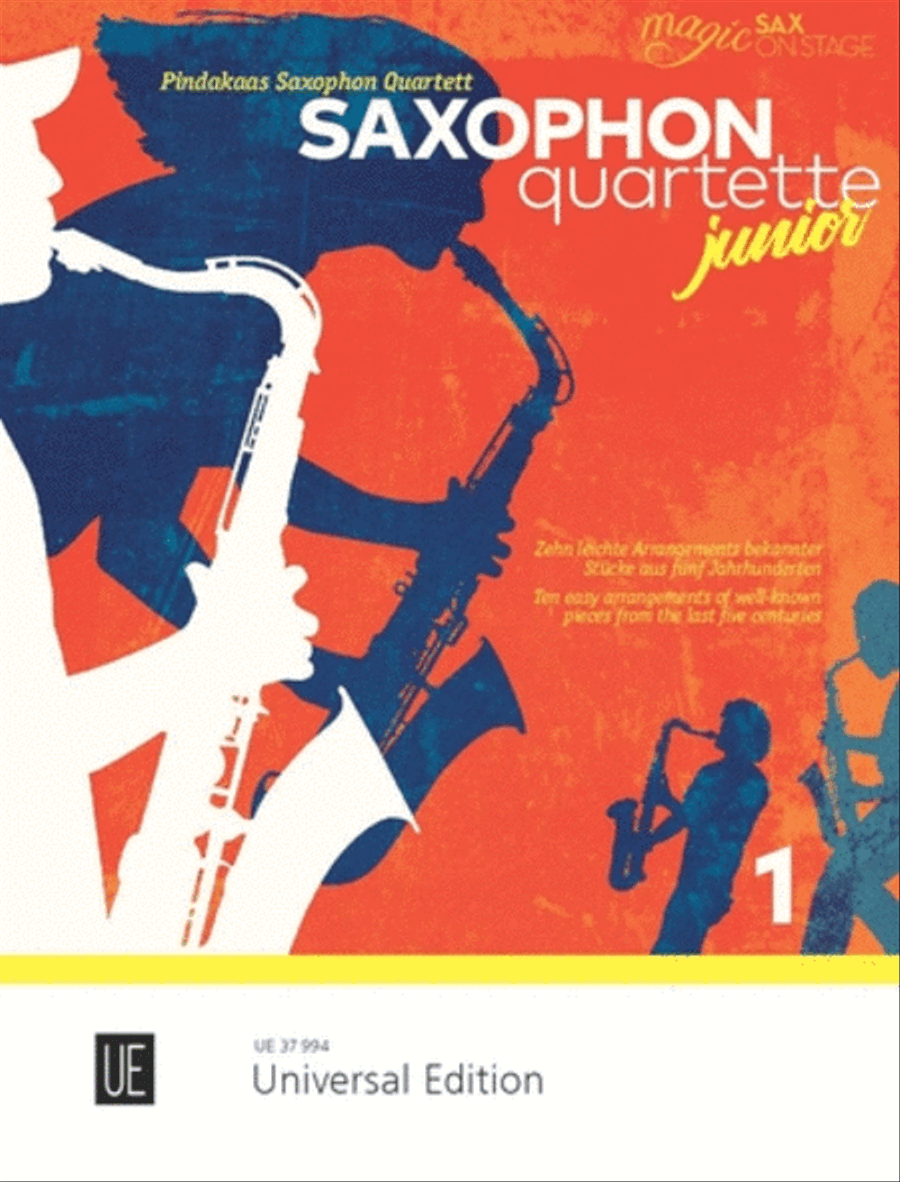 Saxophone Quartet Junior Saxophone Quartet scores gallery preview page 1
