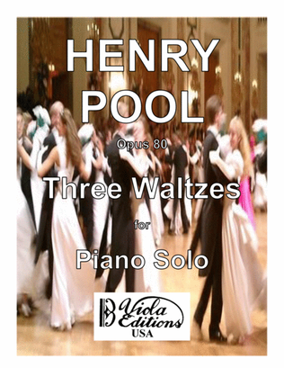 Opus 80, Three Waltzes for Piano Solo