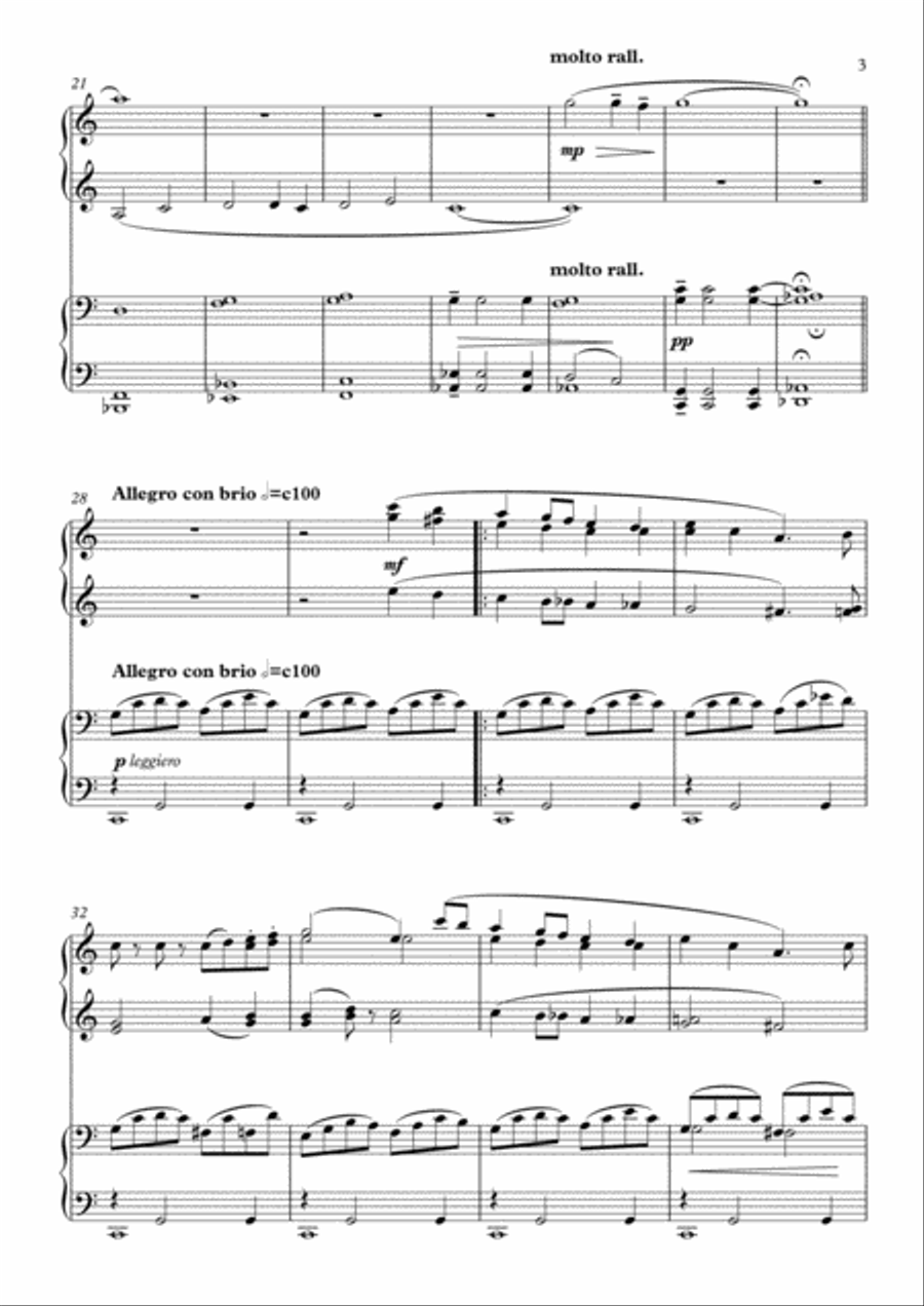 6 Folk Song Musings Piano scores gallery preview page 3
