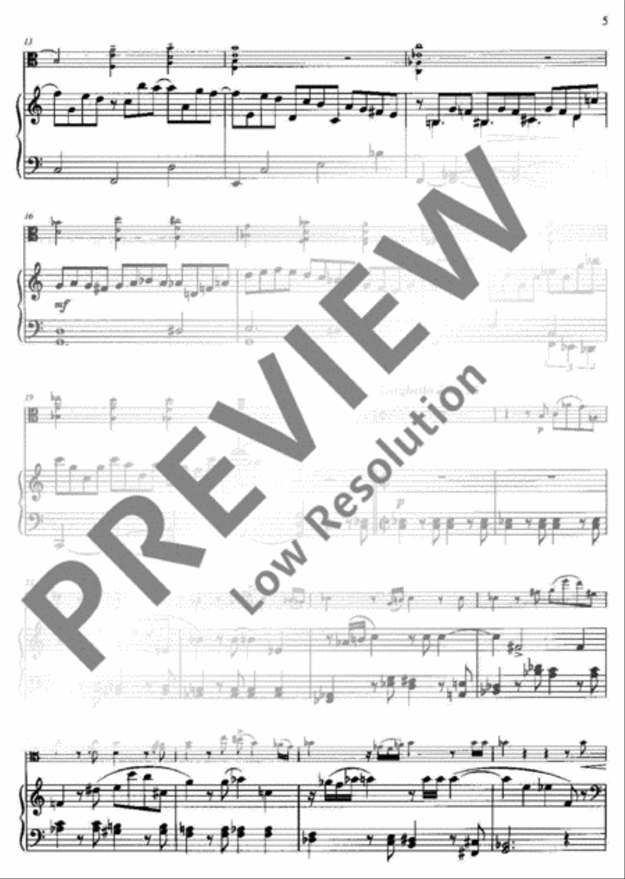 Three Elegies Three Elegies Piano Accompaniment scores gallery preview page 6