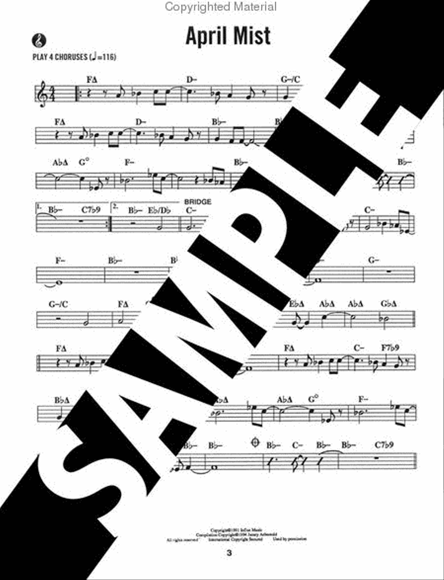Volume 63 - Tom Harrell B-Flat Trumpet scores gallery preview page 5