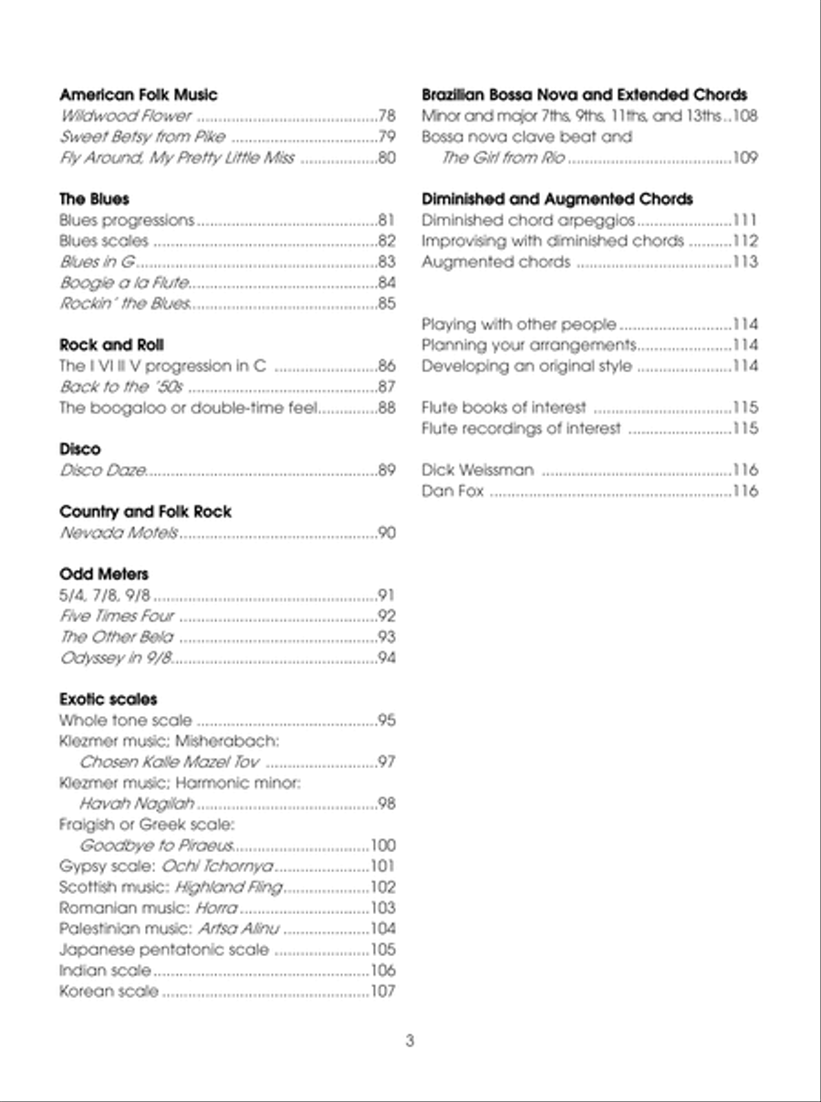 A Guide to Non-Jazz Improvisation: Flute Edition Oboe scores gallery preview page 4