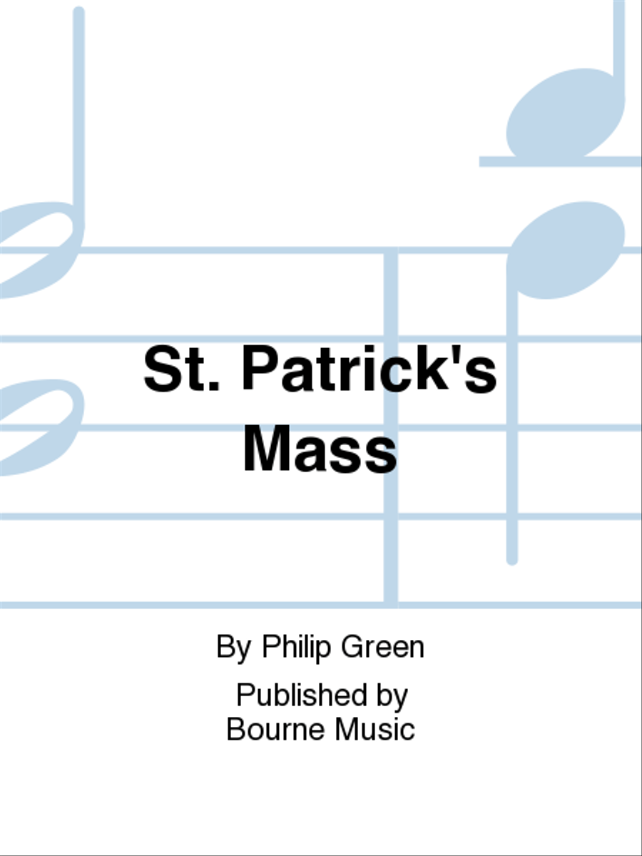 St. Patrick's Mass St. Patrick's Mass 4-Part scores gallery preview page 1