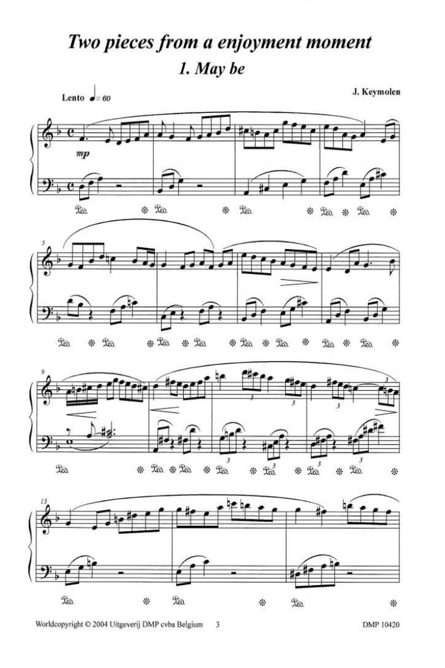 Two Pieces Piano Solo scores gallery preview page 2