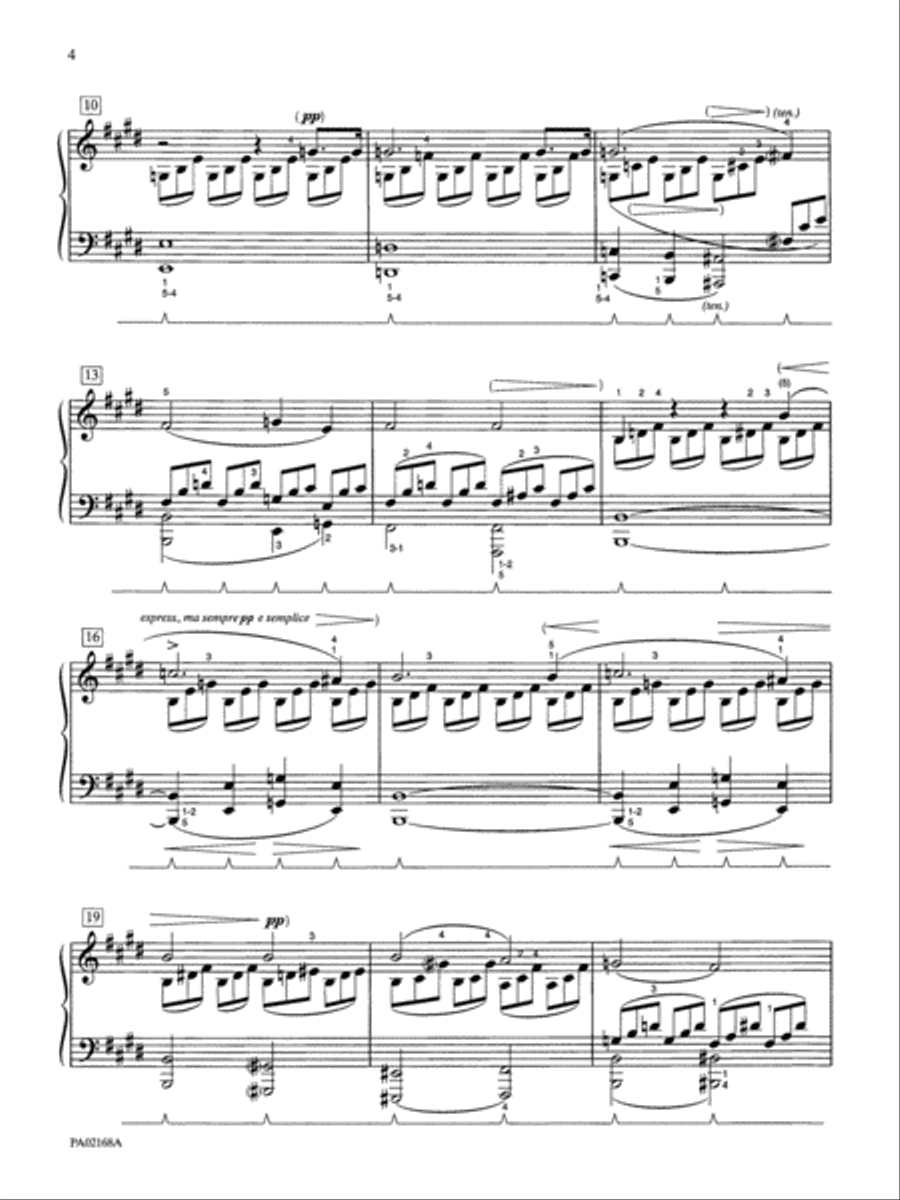 Moonlight Sonata (Sonata No. 14 in C-sharp Minor, Op. 27, No. 2) Small Ensemble scores gallery preview page 3
