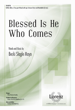Book cover for Blessed Is He Who Comes