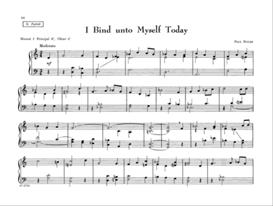 The Parish Organist, Part 12 (Familiar Hymn Tunes) Organ scores gallery preview page 16