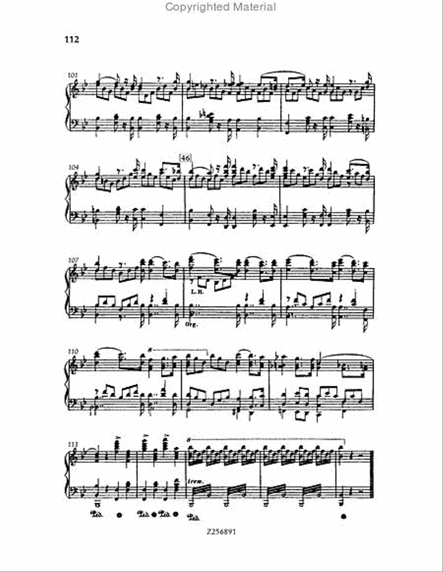 Te Deum, H 118 Choir scores gallery preview page 112