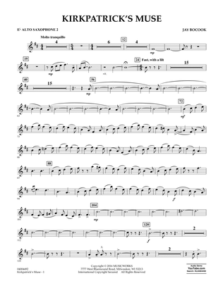 Kirkpatrick's Muse - Eb Alto Saxophone 2