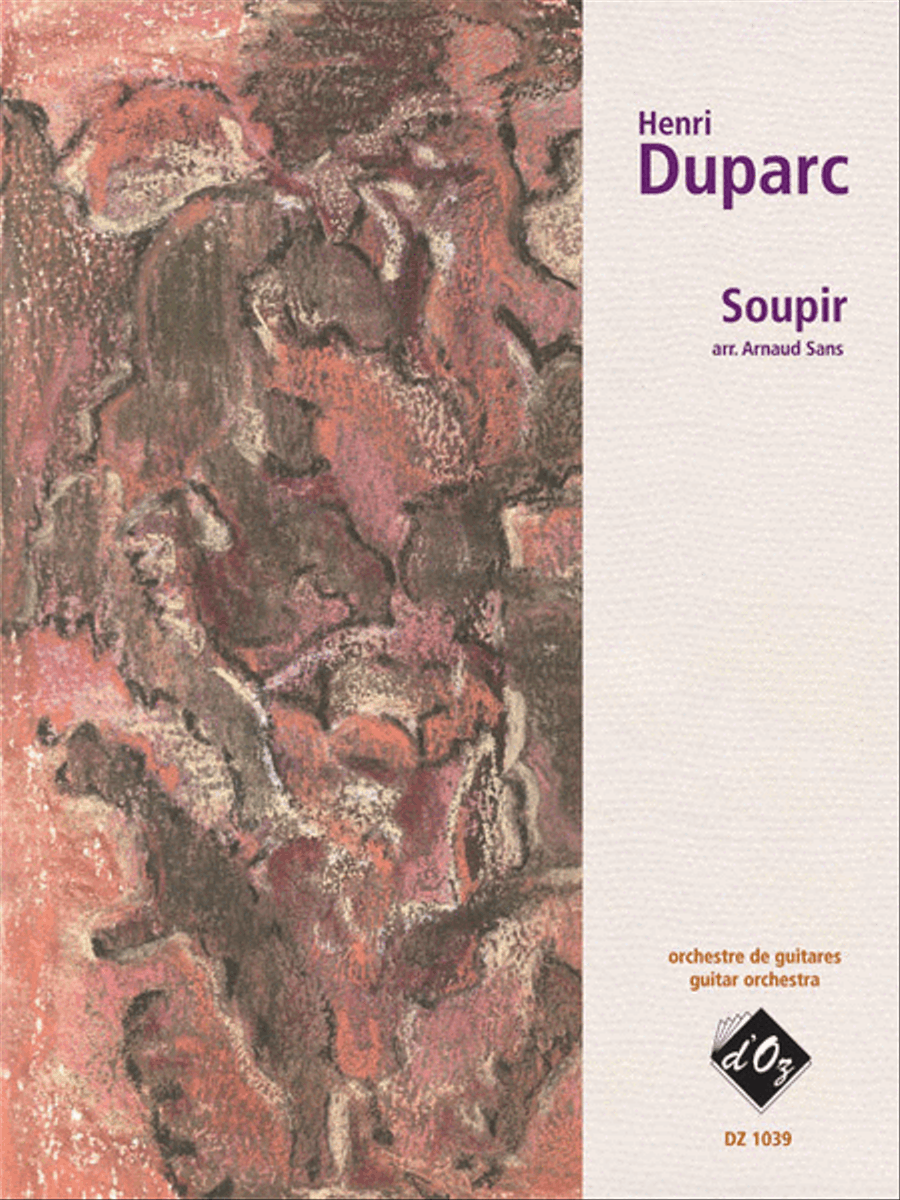 Soupir Guitar Ensemble scores gallery preview page 1