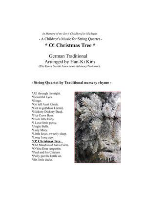O Christmas Tree (For String Quartet)