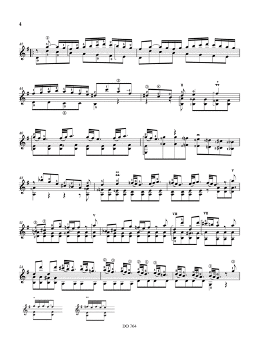 2 Sonates, vol. 4, K. 162, 555 Classical Guitar scores gallery preview page 4
