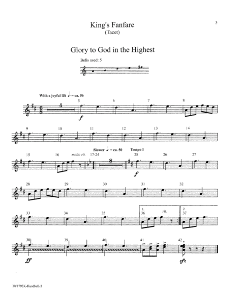 Good King Wenceslas - Inst Parts Choir scores gallery preview page 21