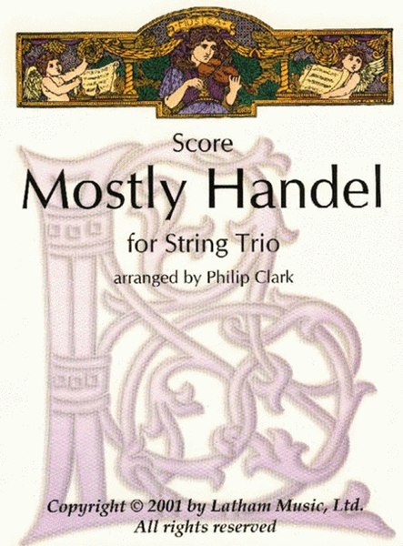 Mostly Handel For String Trio