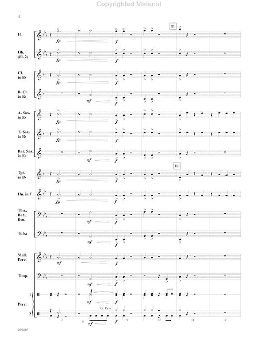 Supremacy Concert Band scores gallery preview page 5