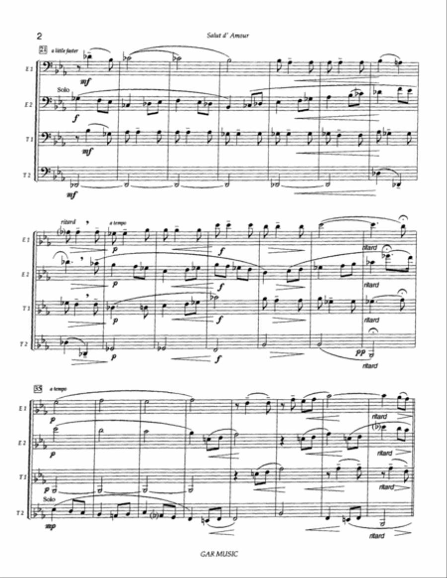 Salut d'Amour EETT scores gallery preview page 3