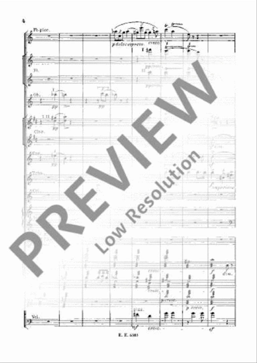 Le Poème de l'extase Orchestra scores gallery preview page 9