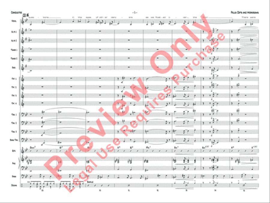 Polkadots and Moonbeams Jazz Ensemble scores gallery preview page 24