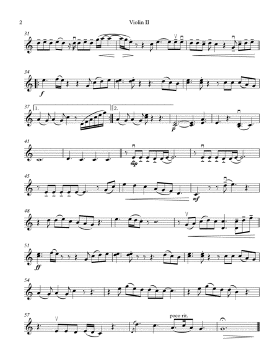 Like I'm Gonna Lose You String Quartet scores gallery preview page 4