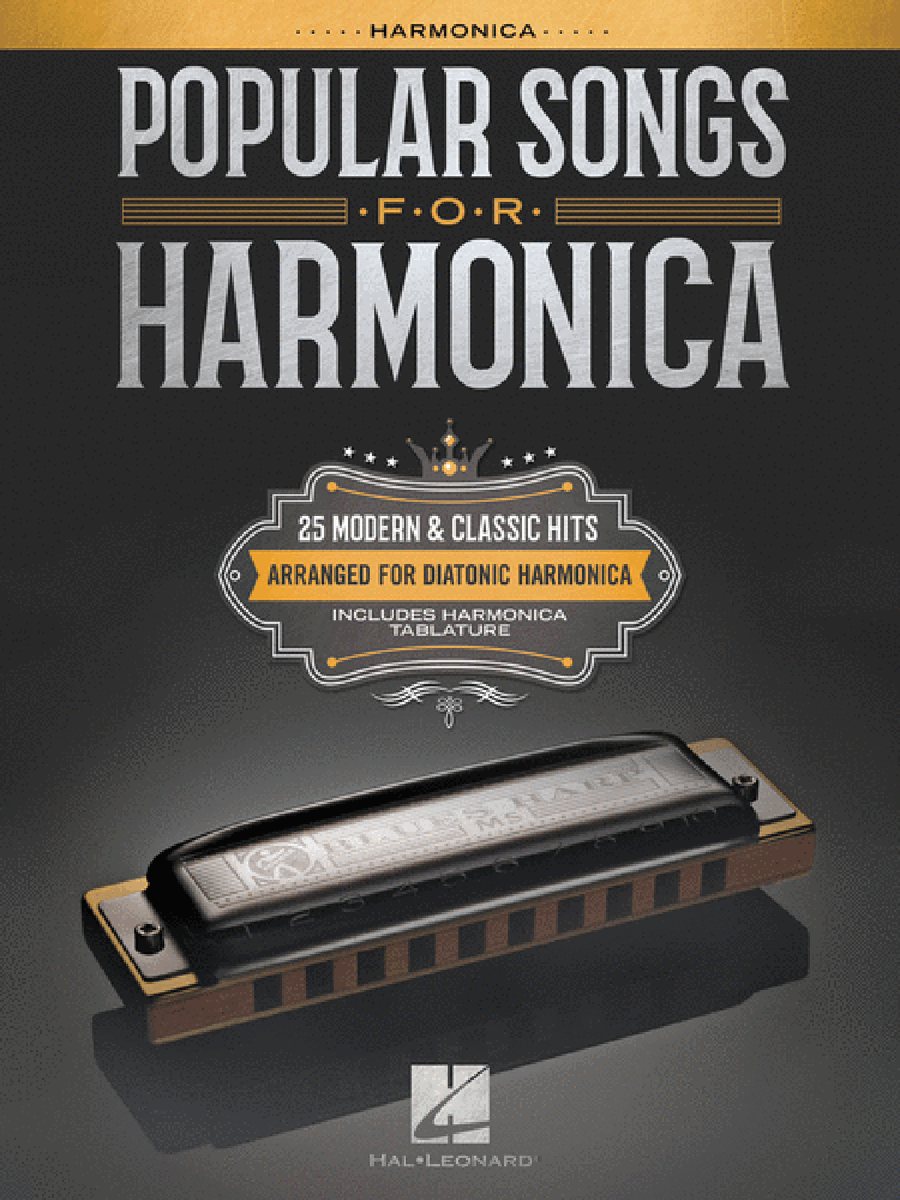 Popular Songs for Harmonica by Various Electric Guitar - Sheet Music