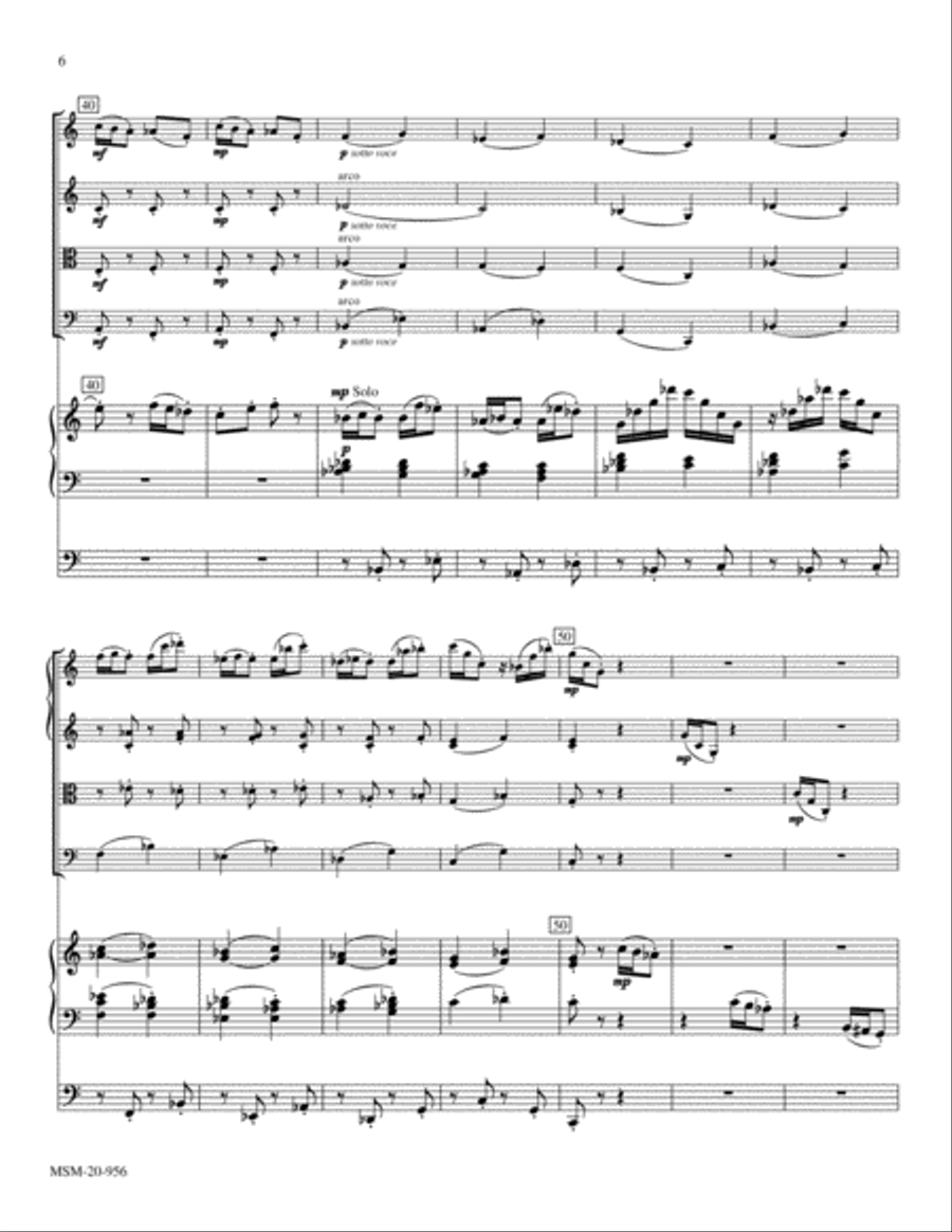 Divertimento String Quartet scores gallery preview page 4