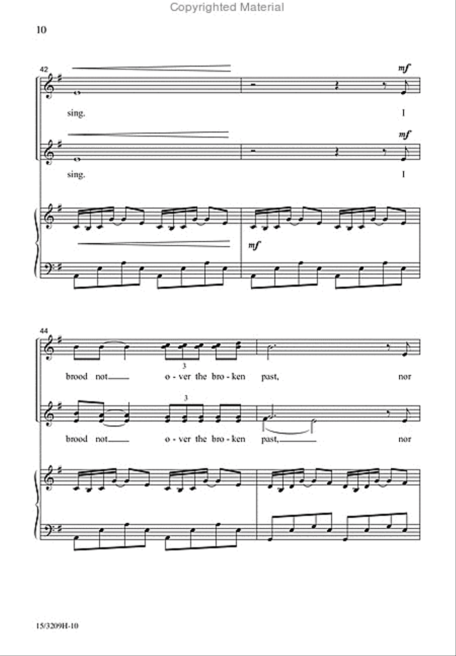 And I Can Sing SSAA scores gallery preview page 10