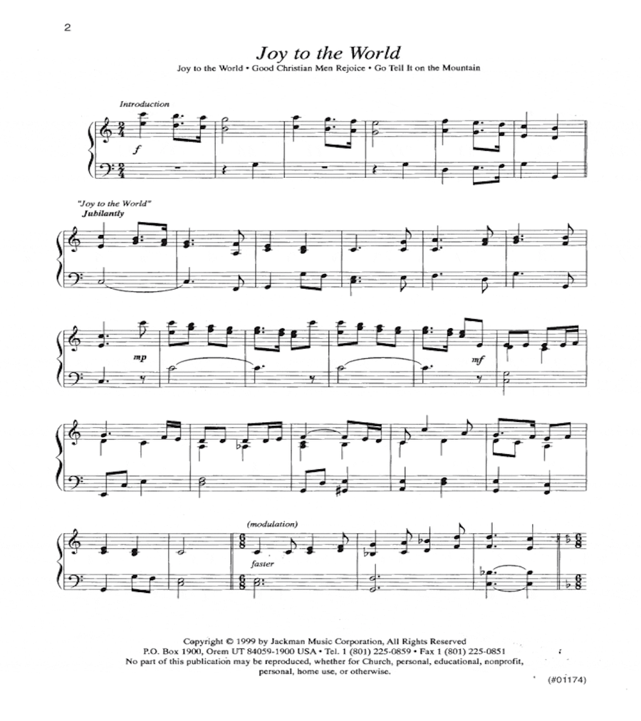 Christmas Chains for Piano Easy Piano scores gallery preview page 2