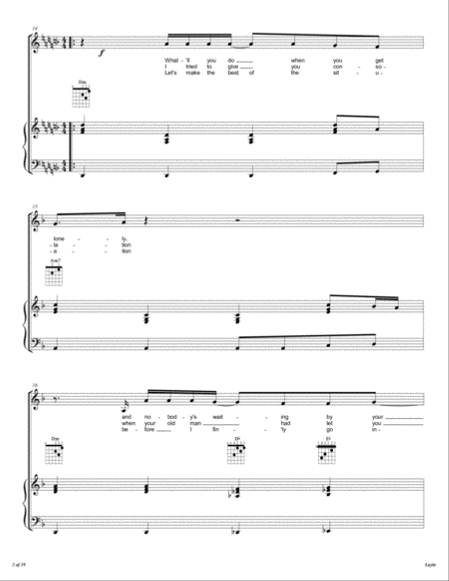 Layla Voice scores gallery preview page 3