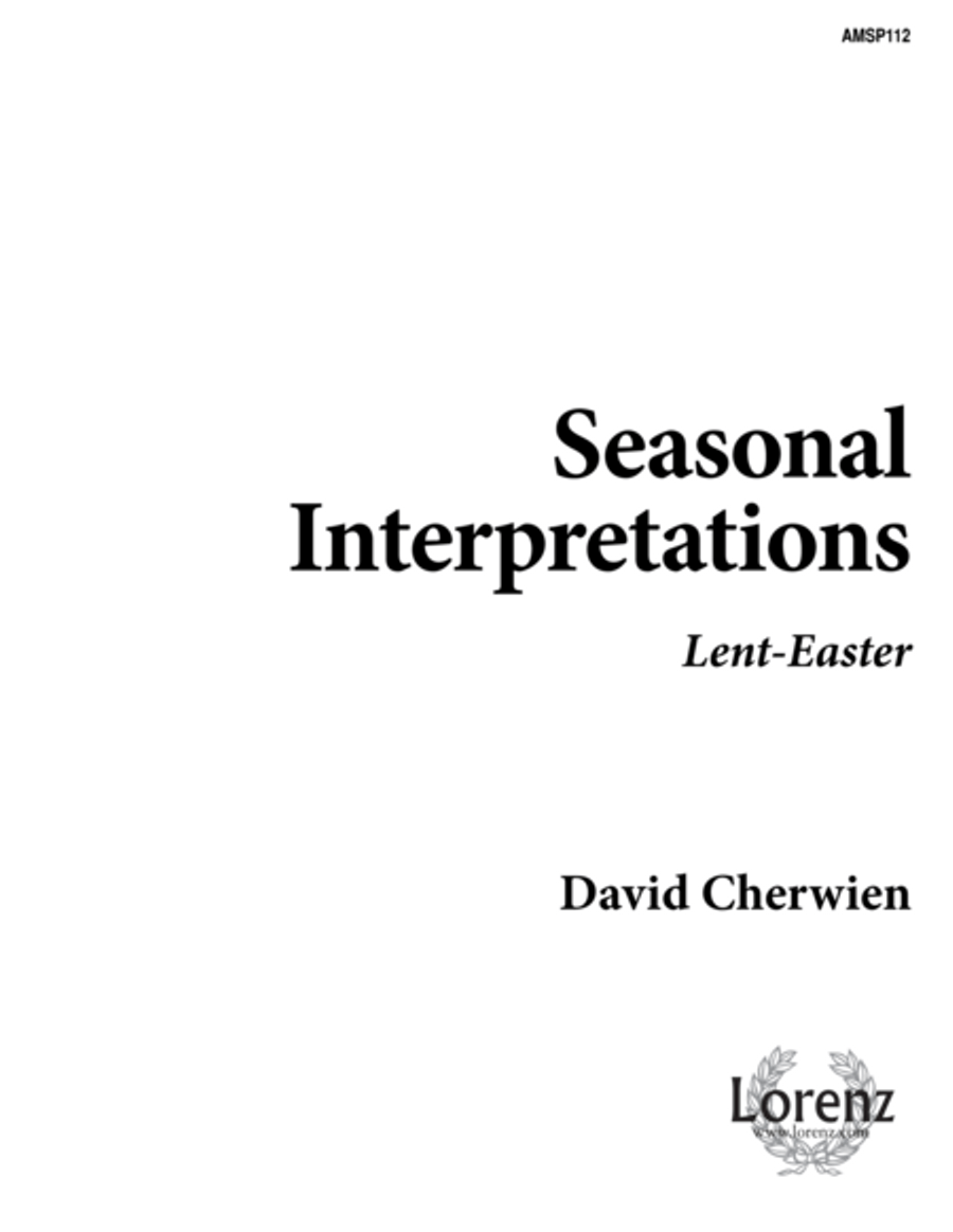 Seasonal Interpretations: Lent-Easter Organ scores gallery preview page 1