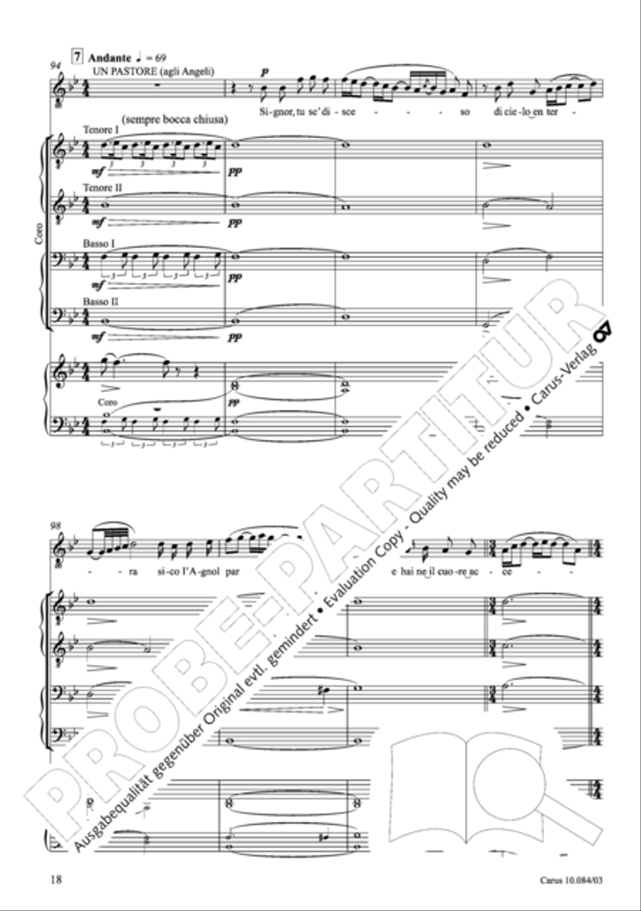 Lauda per la Nativita del Signore Divisi scores gallery preview page 19