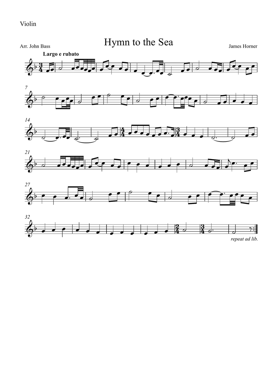 Hymn To The Sea Hymn To The Sea String Trio scores gallery preview page 3