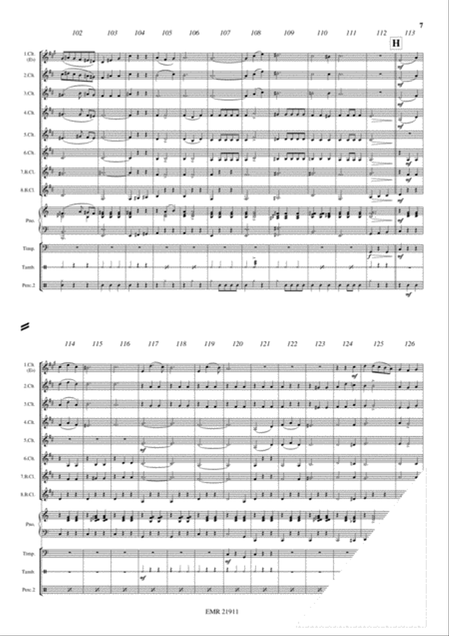 Vienna By Night Vienna By Night Clarinet scores gallery preview page 7