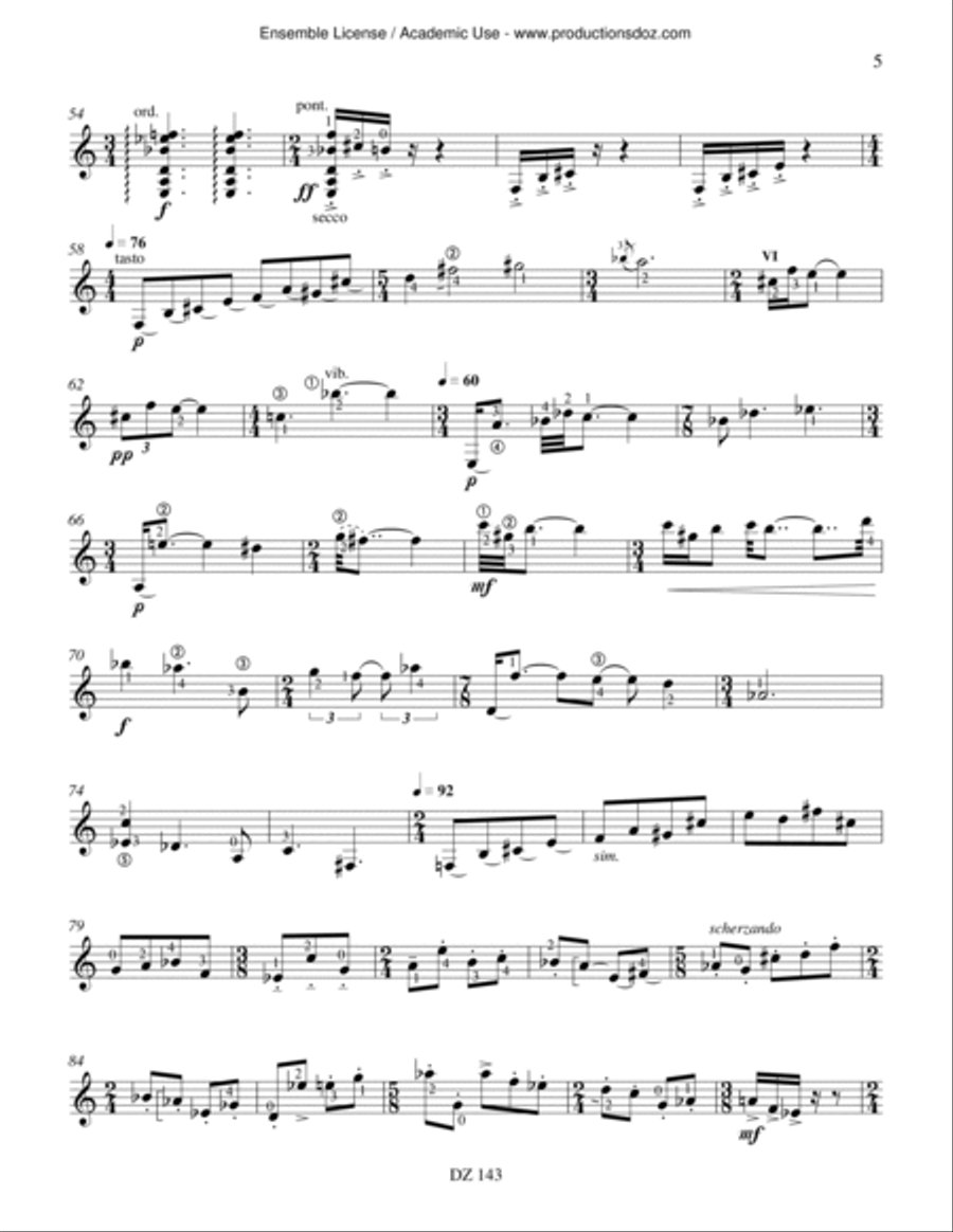 Voices Classical Guitar scores gallery preview page 5
