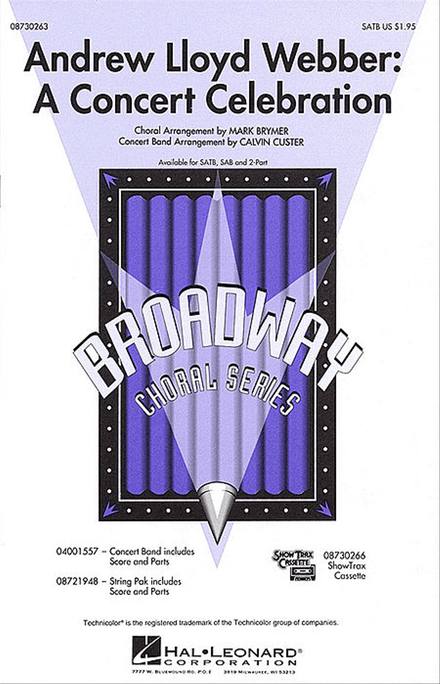 Andrew Lloyd Webber: A Concert Celebration (Medley) Show Choir scores gallery preview page 1