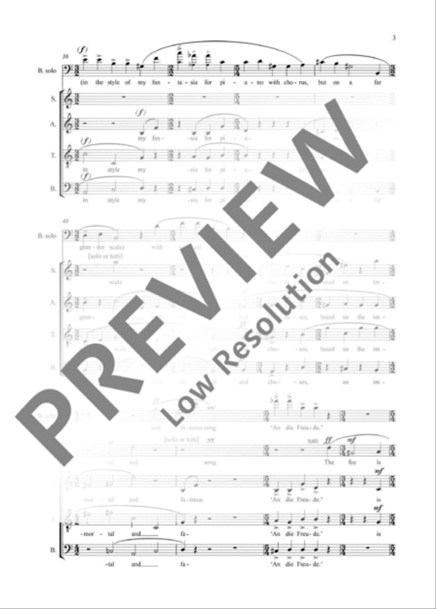 Schott and Sons, Mainz 4-Part scores gallery preview page 10