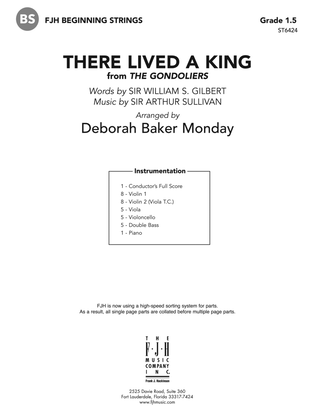 There Lived a King: Score