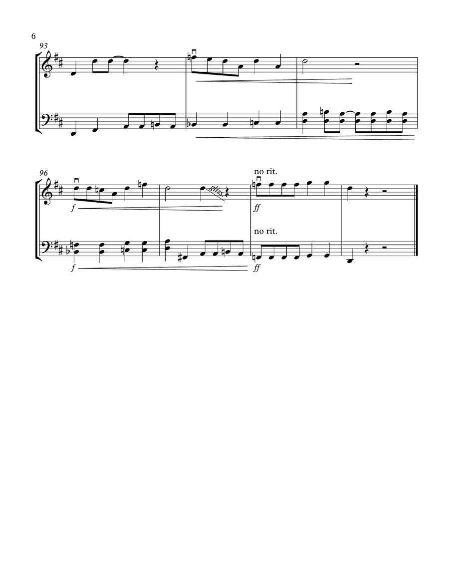 Crazy Little Thing Called Love String Duet scores gallery preview page 6