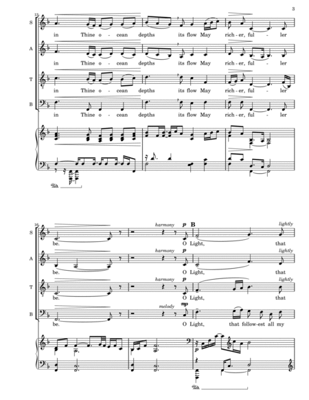 O Love (SATB plus orchestra VOCAL SCORE) image number null