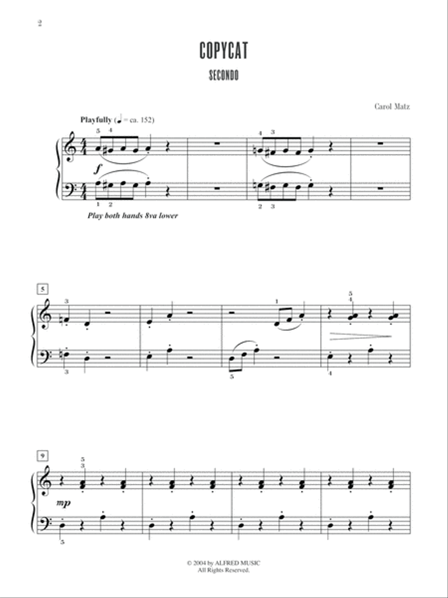 Contest Winners for Two, Book 2 Small Ensemble scores gallery preview page 3